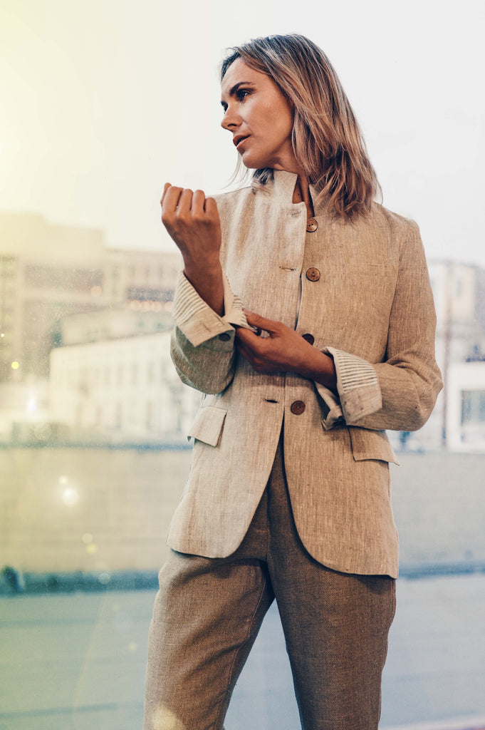 Ellettelle - Highlander linen jacket 